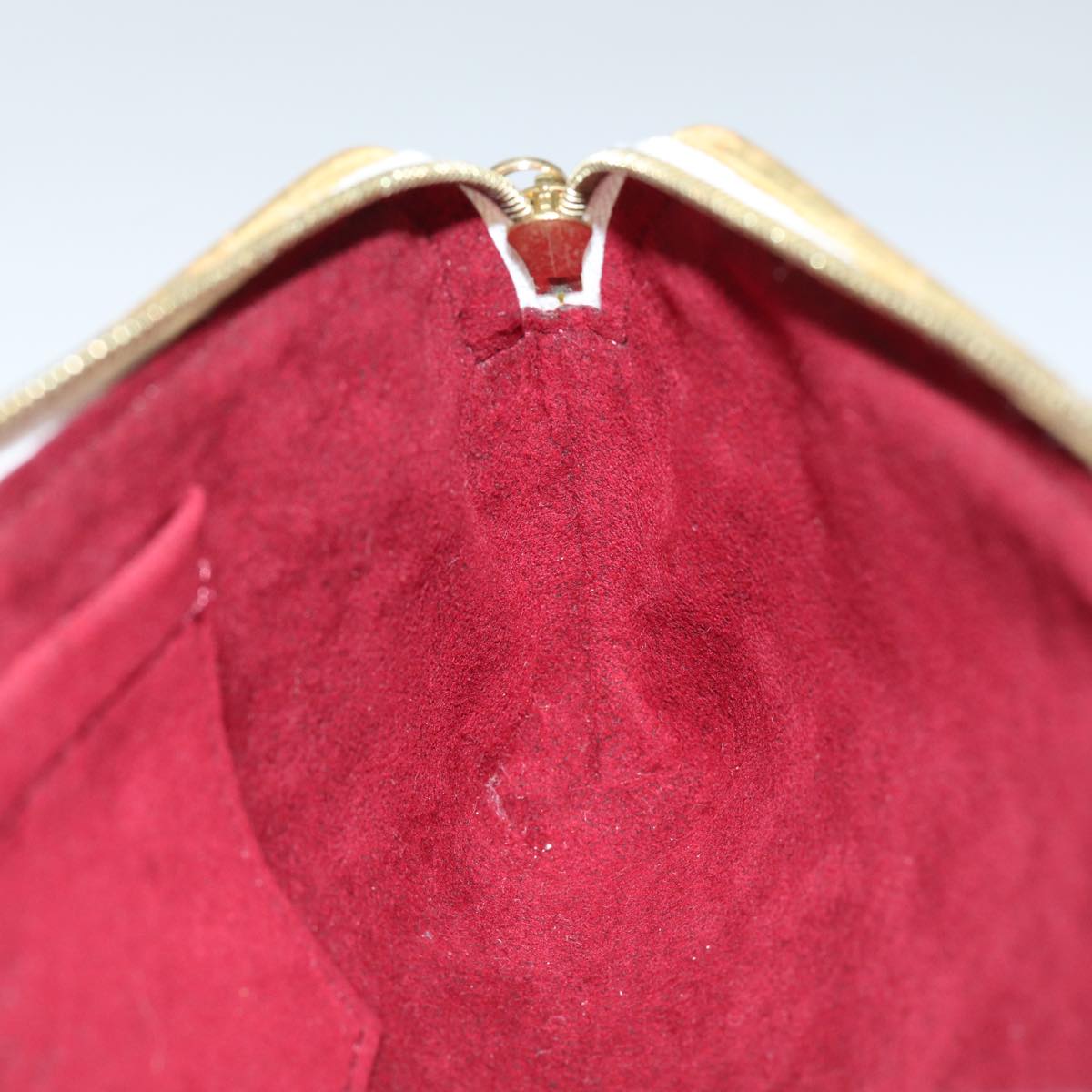 LOUIS VUITTON Monogram Multicolor Kate Pouch White Bron M55212 LV 82391SA
