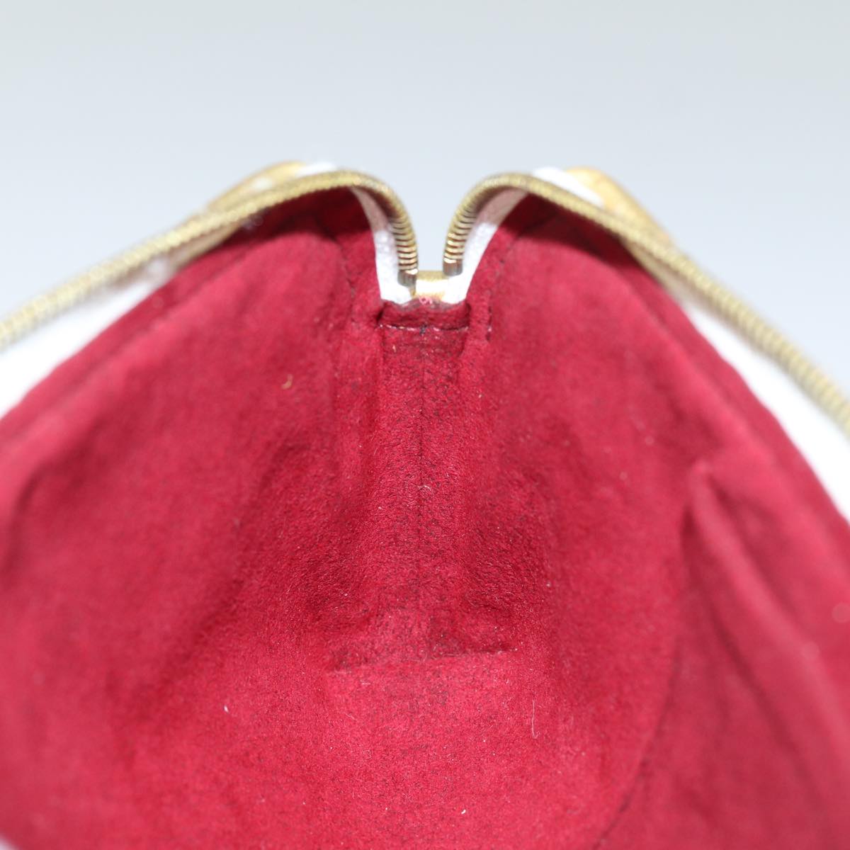 LOUIS VUITTON Monogram Multicolor Kate Pouch White Bron M55212 LV 82391SA