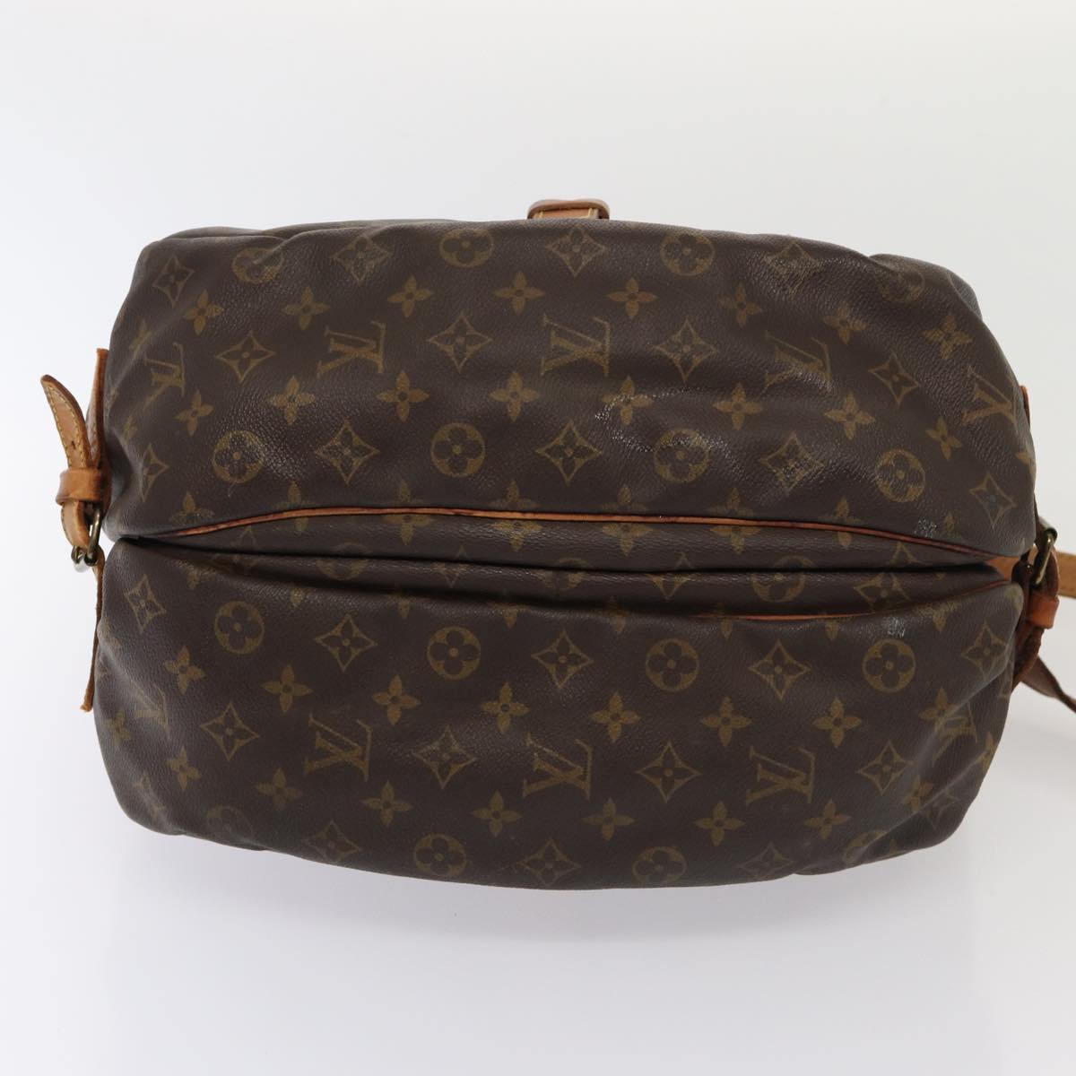 LOUIS VUITTON Monogram Saumur 35 Shoulder Bag M42254 LV 82400