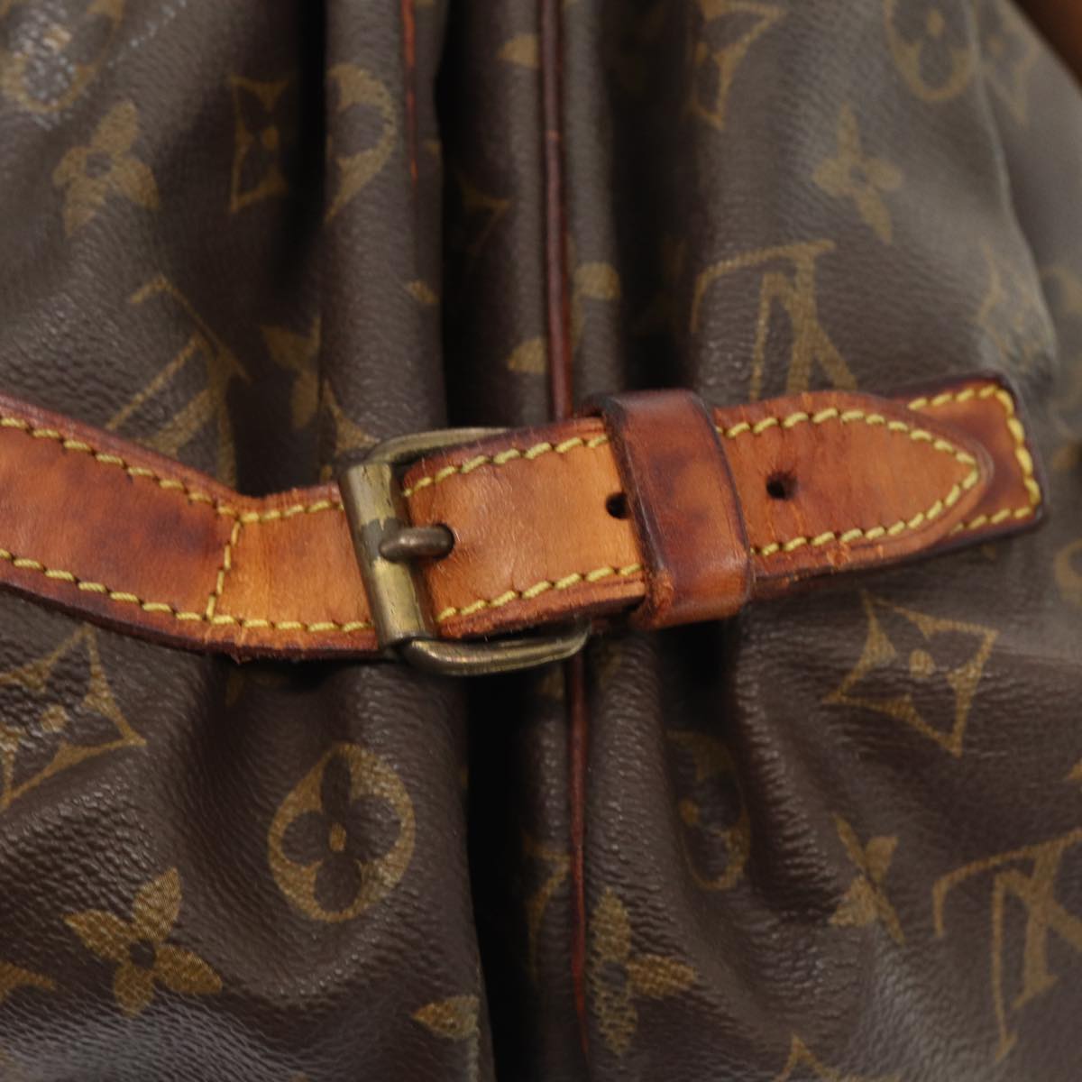 LOUIS VUITTON Monogram Saumur 35 Shoulder Bag M42254 LV 82400