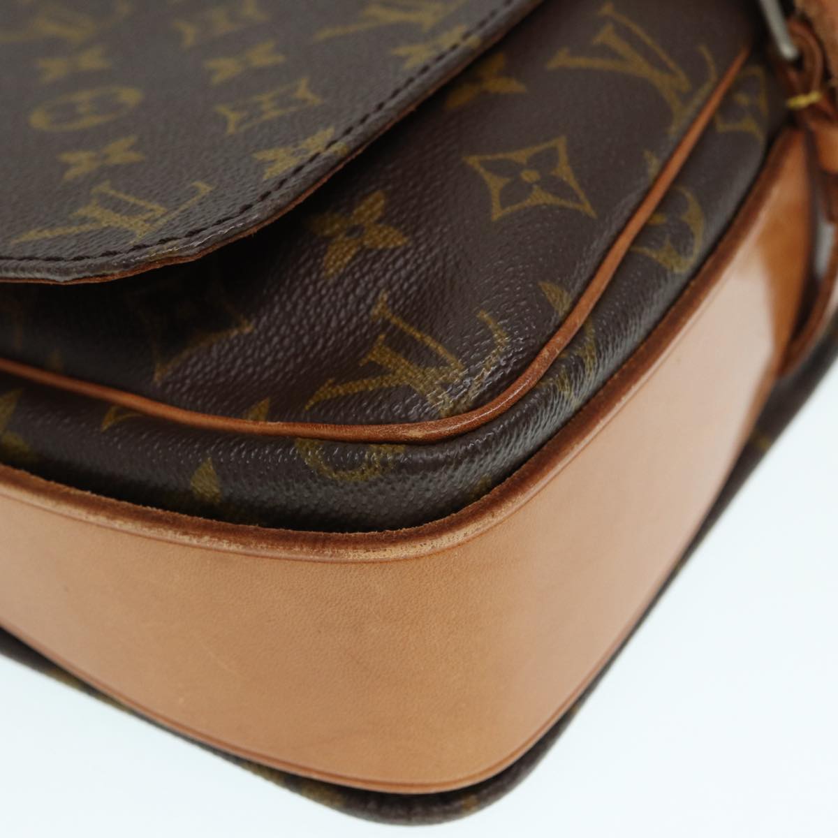 LOUIS VUITTON Monogram Cartouchiere GM Shoulder Bag Vintage M51252 LV 82405