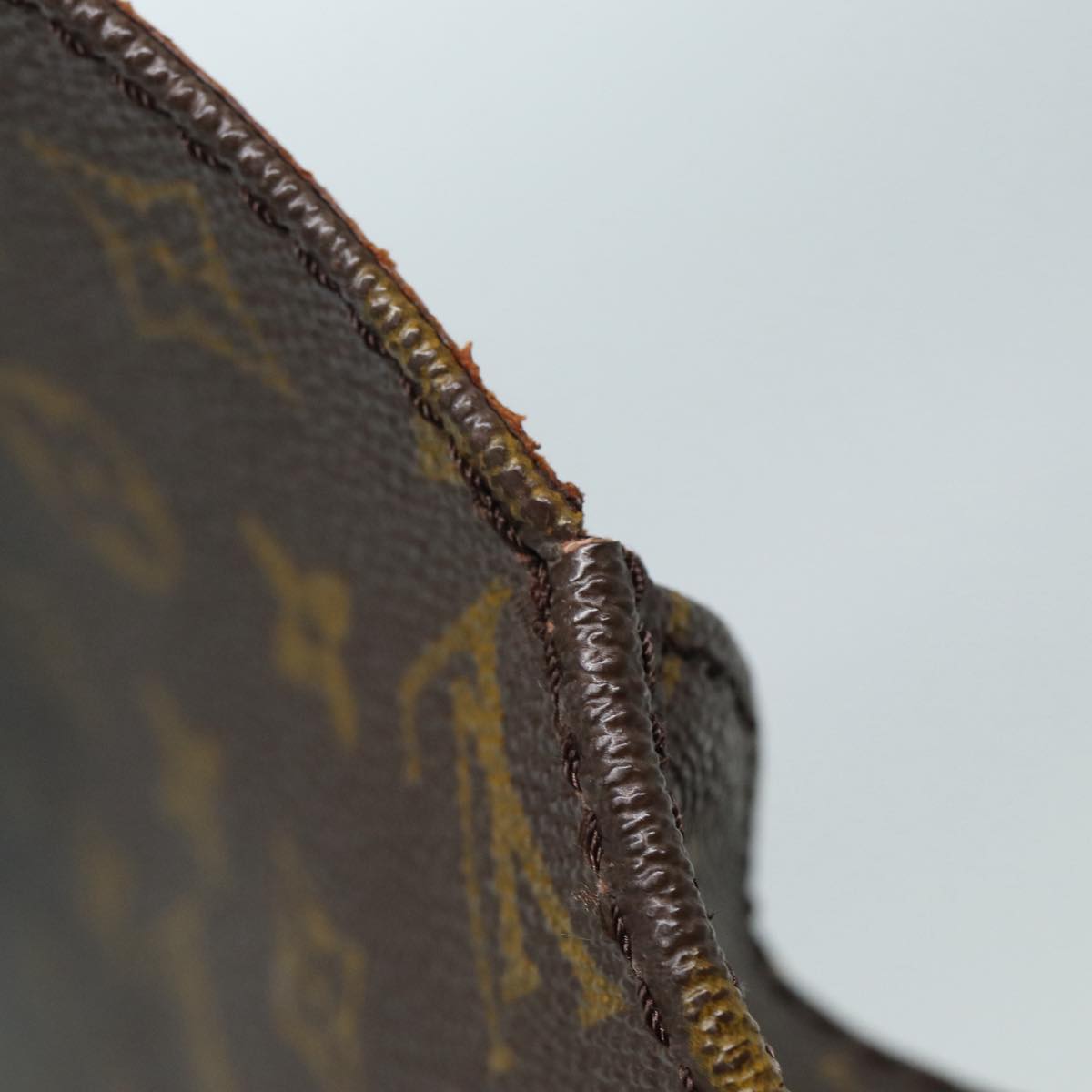 LOUIS VUITTON Monogram Cartouchiere GM Shoulder Bag Vintage M51252 LV 82405