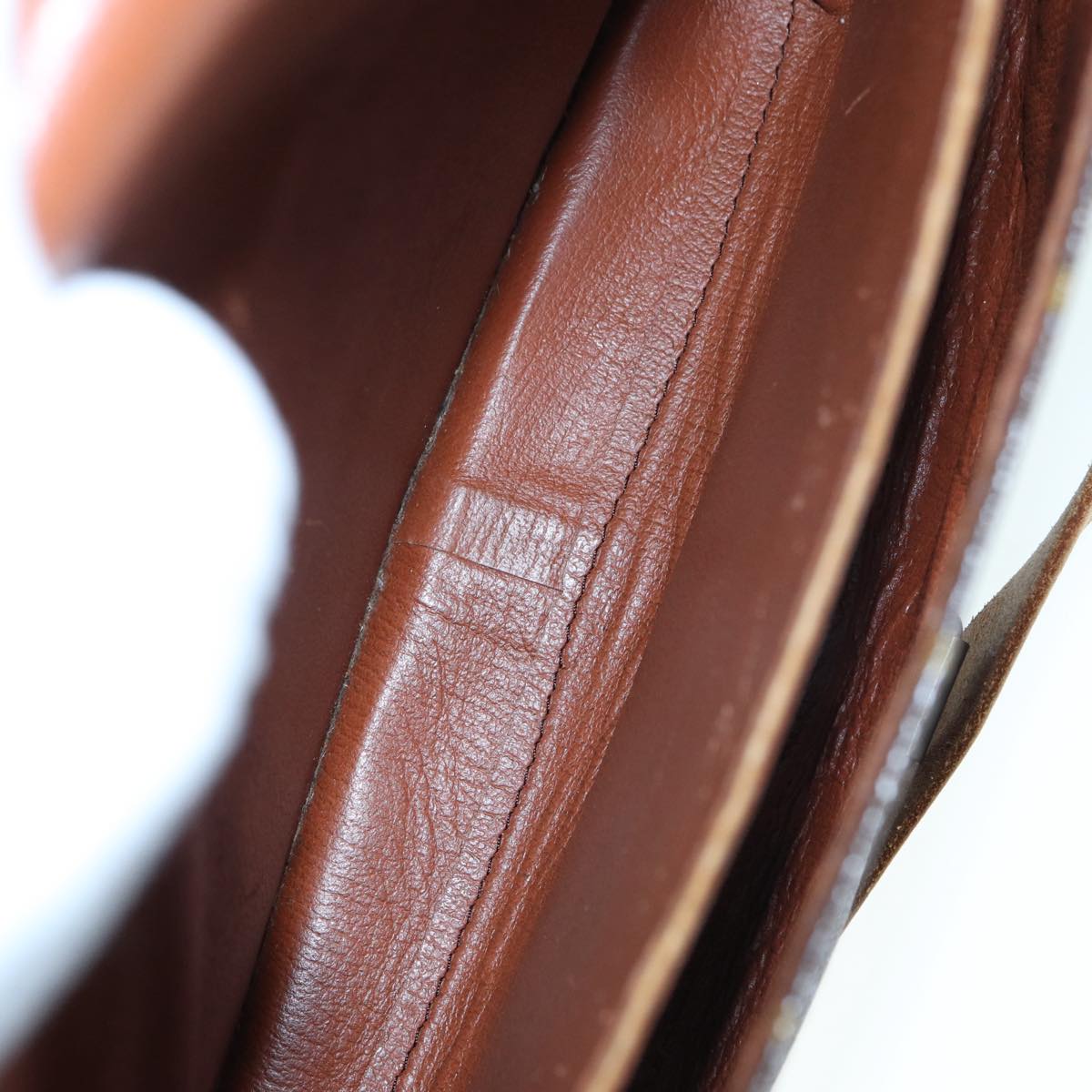 LOUIS VUITTON Monogram Cartouchiere GM Shoulder Bag Vintage M51252 LV 82405