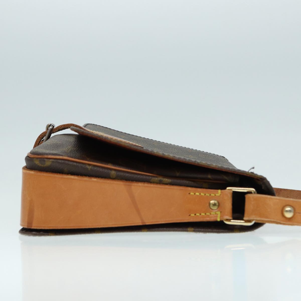 LOUIS VUITTON Monogram Cartouchiere GM Shoulder Bag Vintage M51252 LV 82405