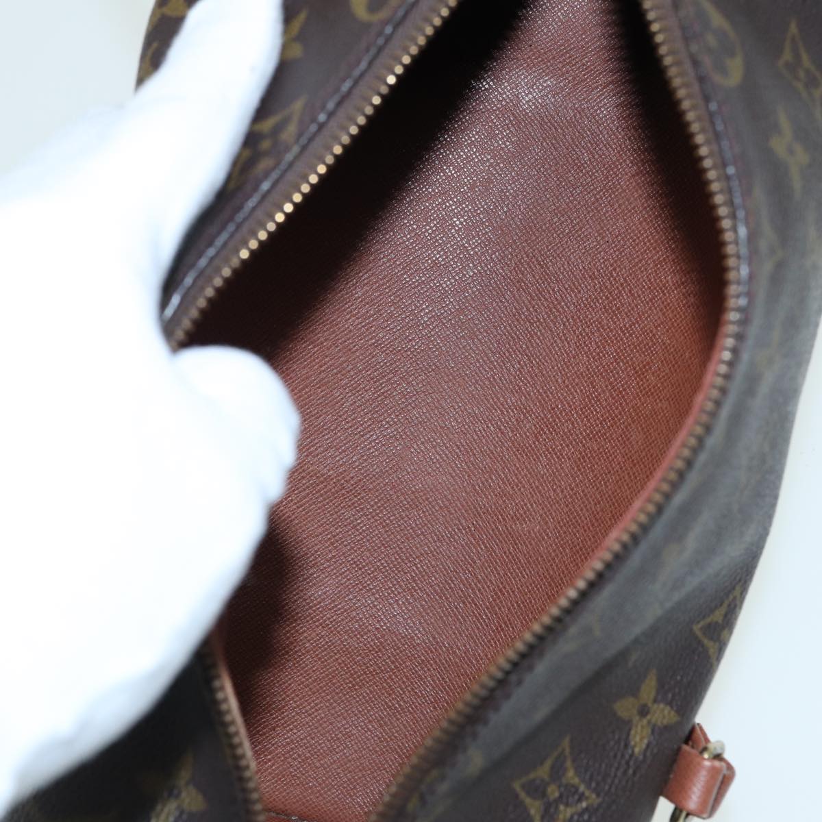 LOUIS VUITTON Monogram Papillon 26 Hand Bag M51386 LV 82406