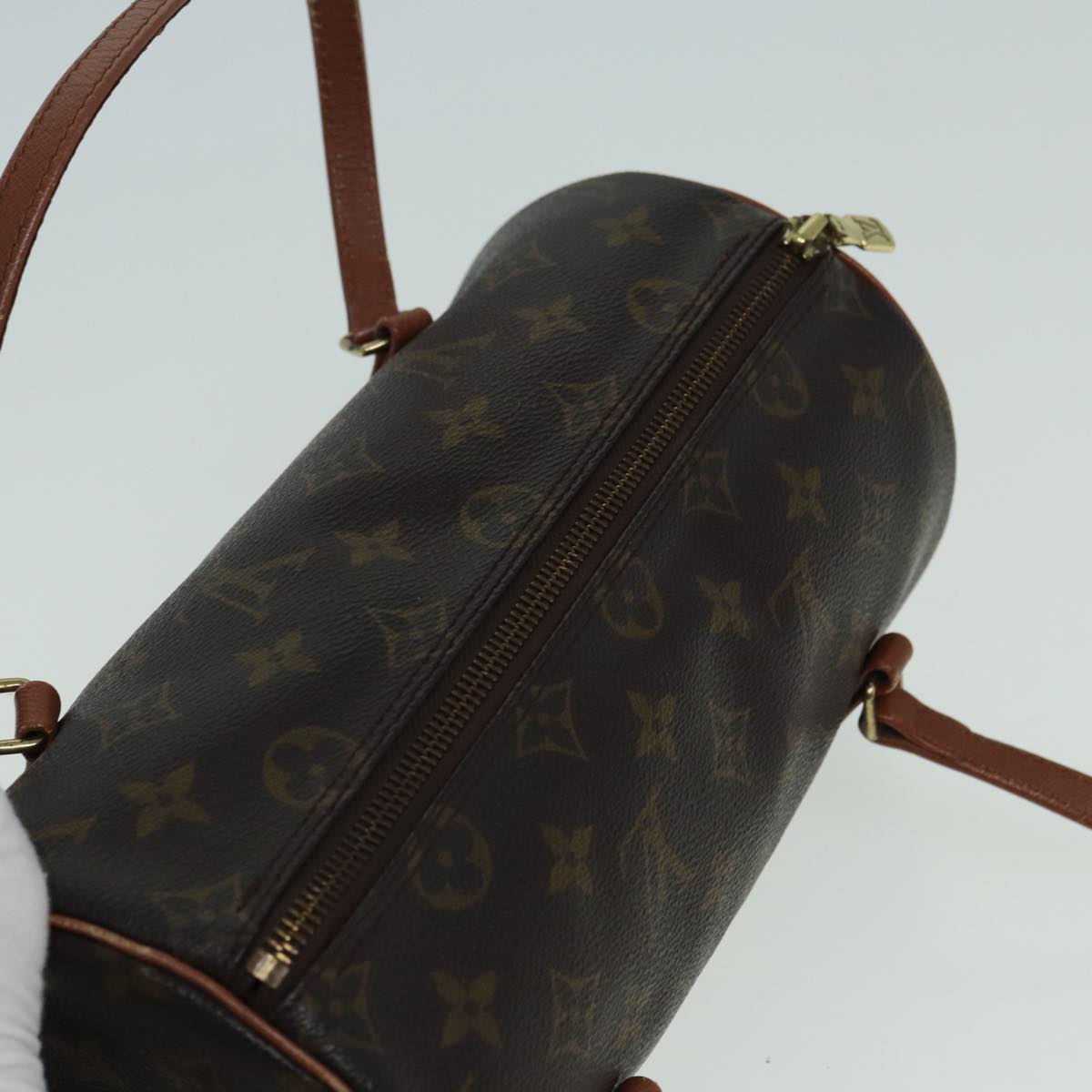 LOUIS VUITTON Monogram Papillon 26 Hand Bag M51386 LV 82406