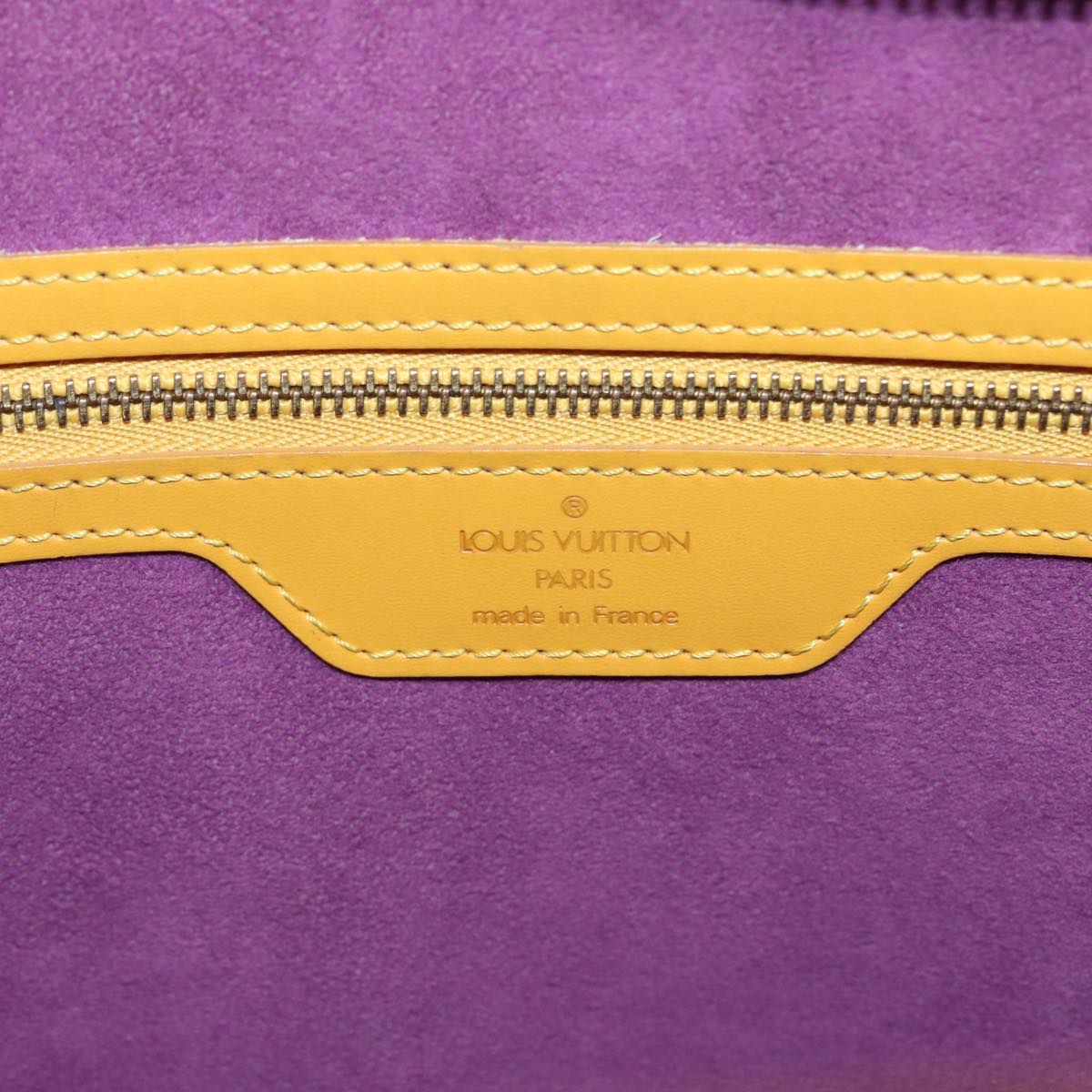 LOUIS VUITTON Epi Saint Jacques Shopping Shoulder Bag Yellow M52279 82423