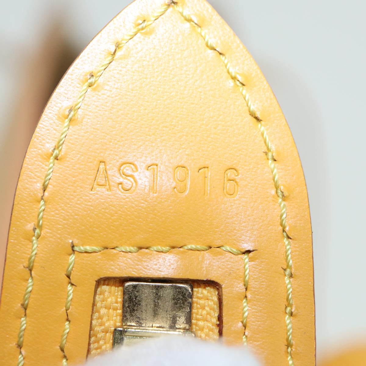 LOUIS VUITTON Epi Saint Jacques Shopping Shoulder Bag Yellow M52279 82423