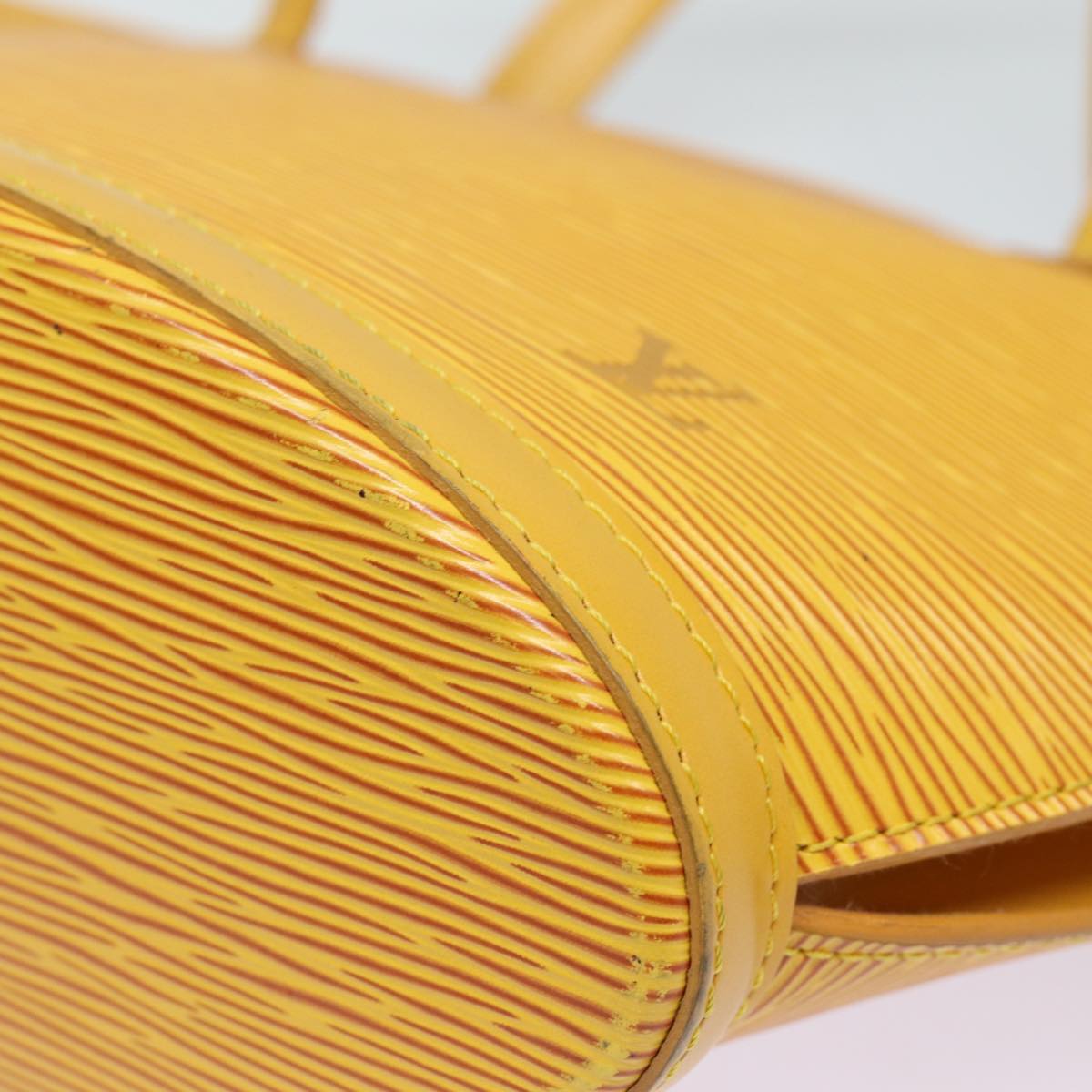 LOUIS VUITTON Epi Saint Jacques Hand Bag Yellow M52279 LV 82426