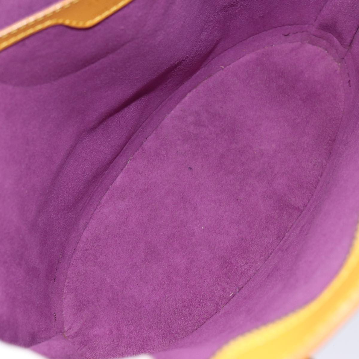 LOUIS VUITTON Epi Saint Jacques Hand Bag Yellow M52279 LV 82426