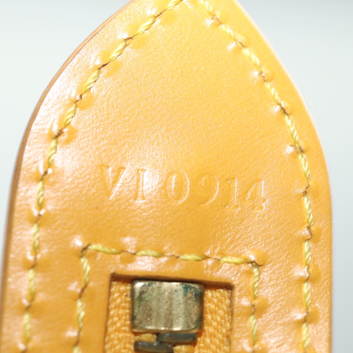 LOUIS VUITTON Epi Saint Jacques Hand Bag Yellow M52279 LV 82426