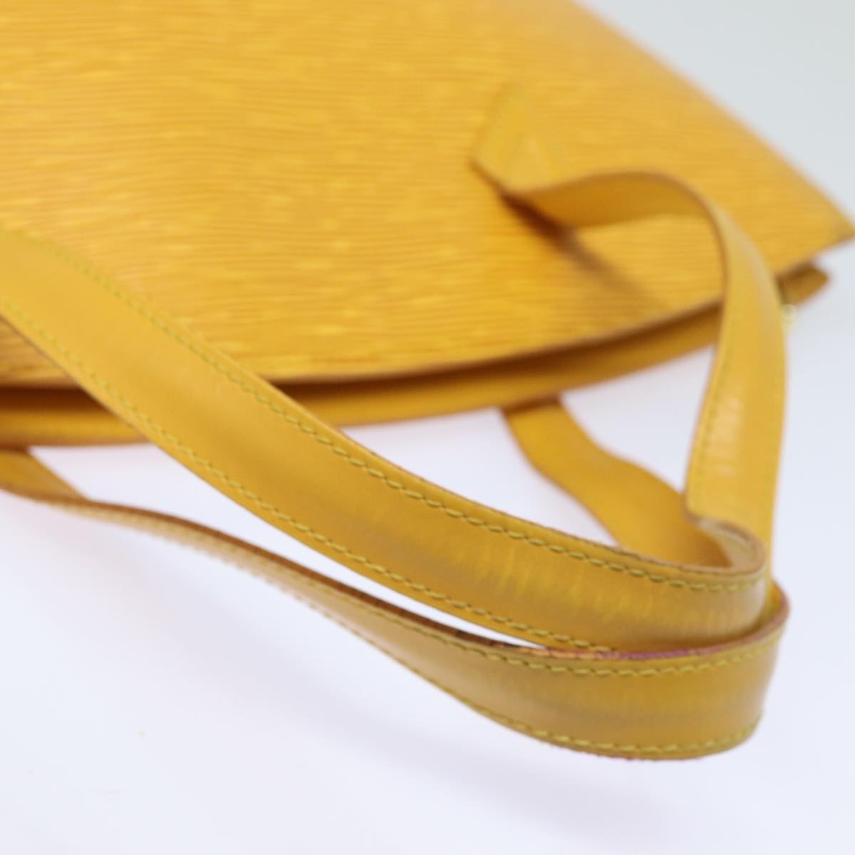 LOUIS VUITTON Epi Saint Jacques Hand Bag Yellow M52279 LV 82426