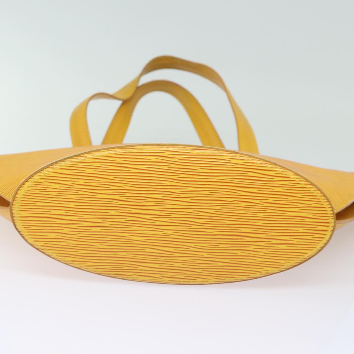 LOUIS VUITTON Epi Saint Jacques Hand Bag Yellow M52279 LV 82426