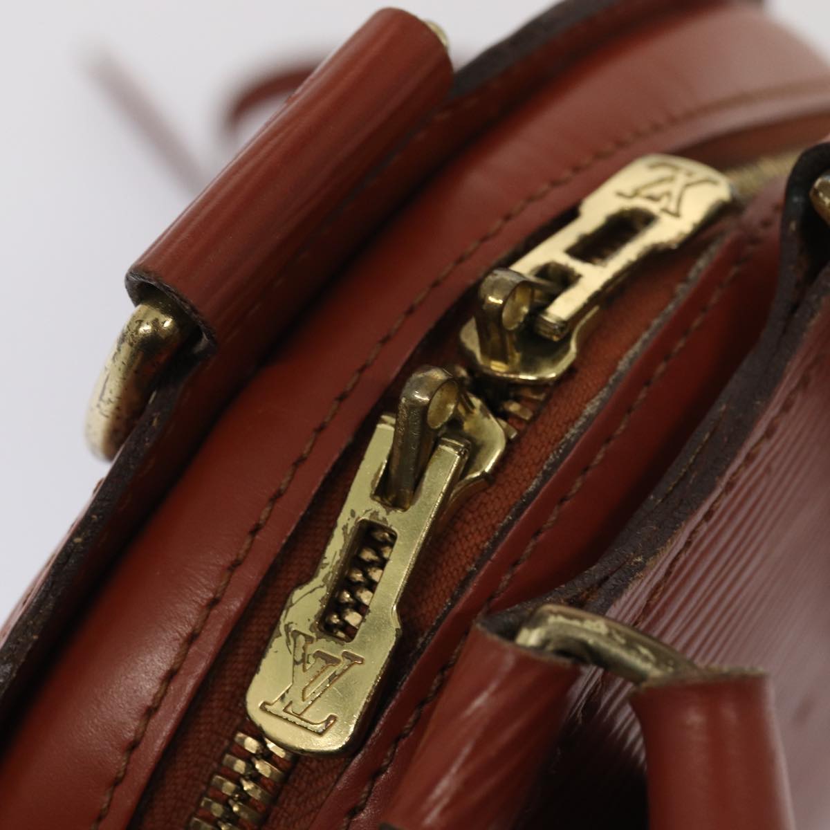 LOUIS VUITTON Epi Mabillon Backpack Brown M52233 LV 82430