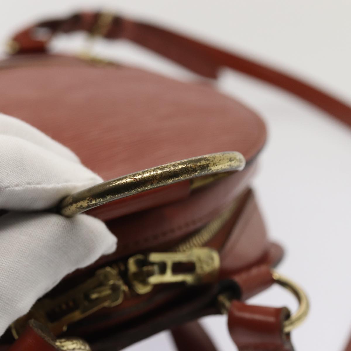 LOUIS VUITTON Epi Mabillon Backpack Brown M52233 LV 82430
