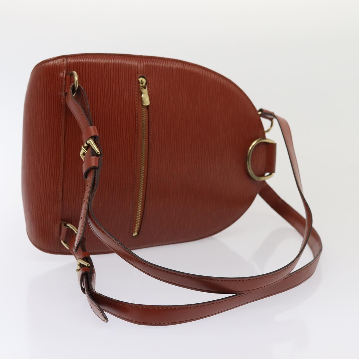 LOUIS VUITTON Epi Mabillon Backpack Brown M52233 LV 82430
