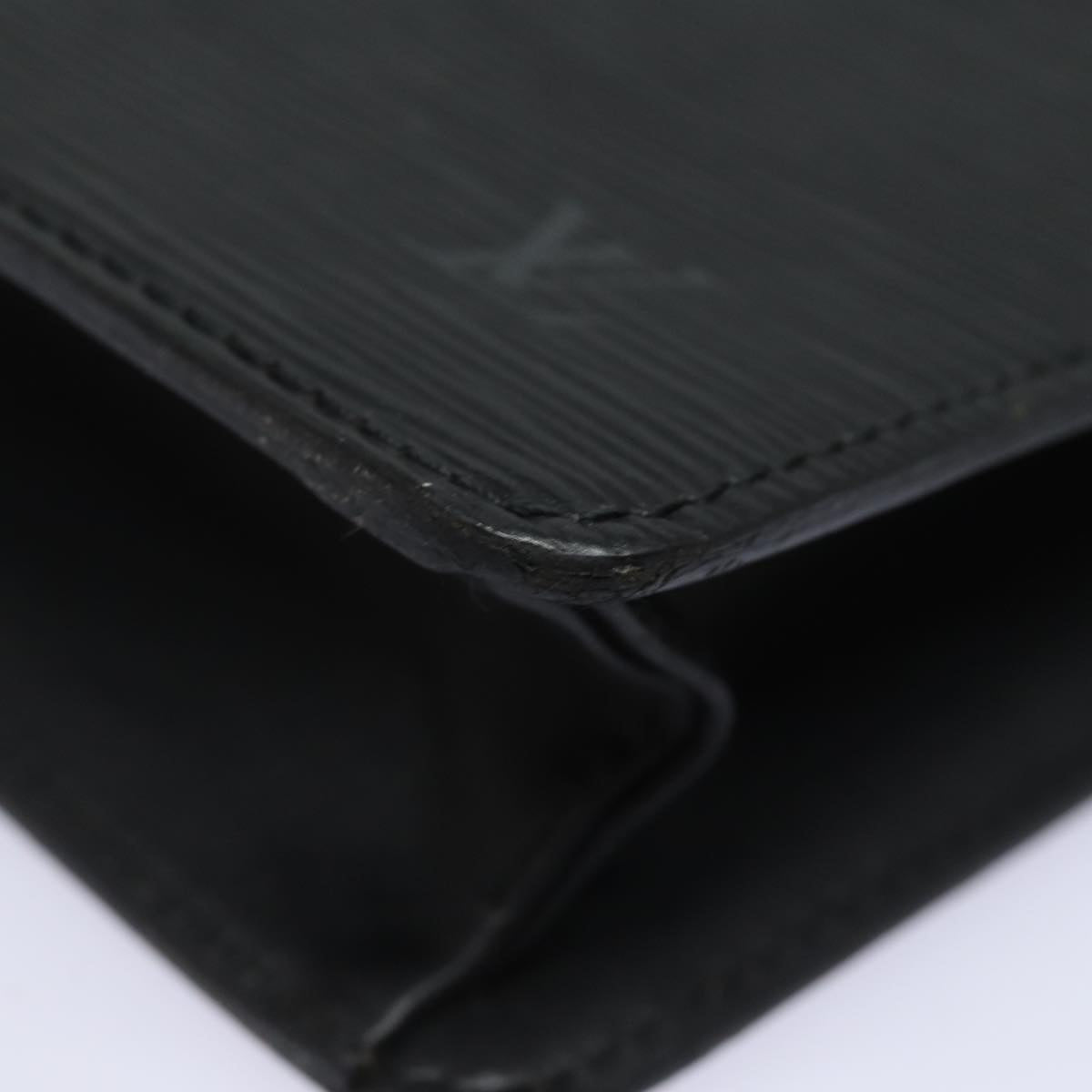 LOUIS VUITTON Epi Pochette Homme Clutch Bag Black Noir M52522 LV 82431