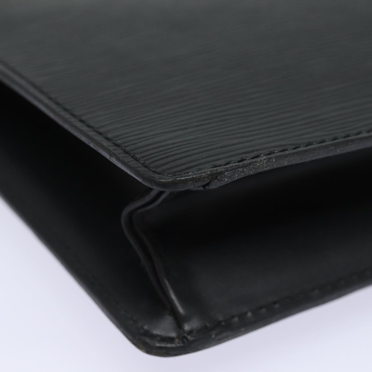 LOUIS VUITTON Epi Pochette Homme Clutch Bag Black Noir M52522 LV 82431