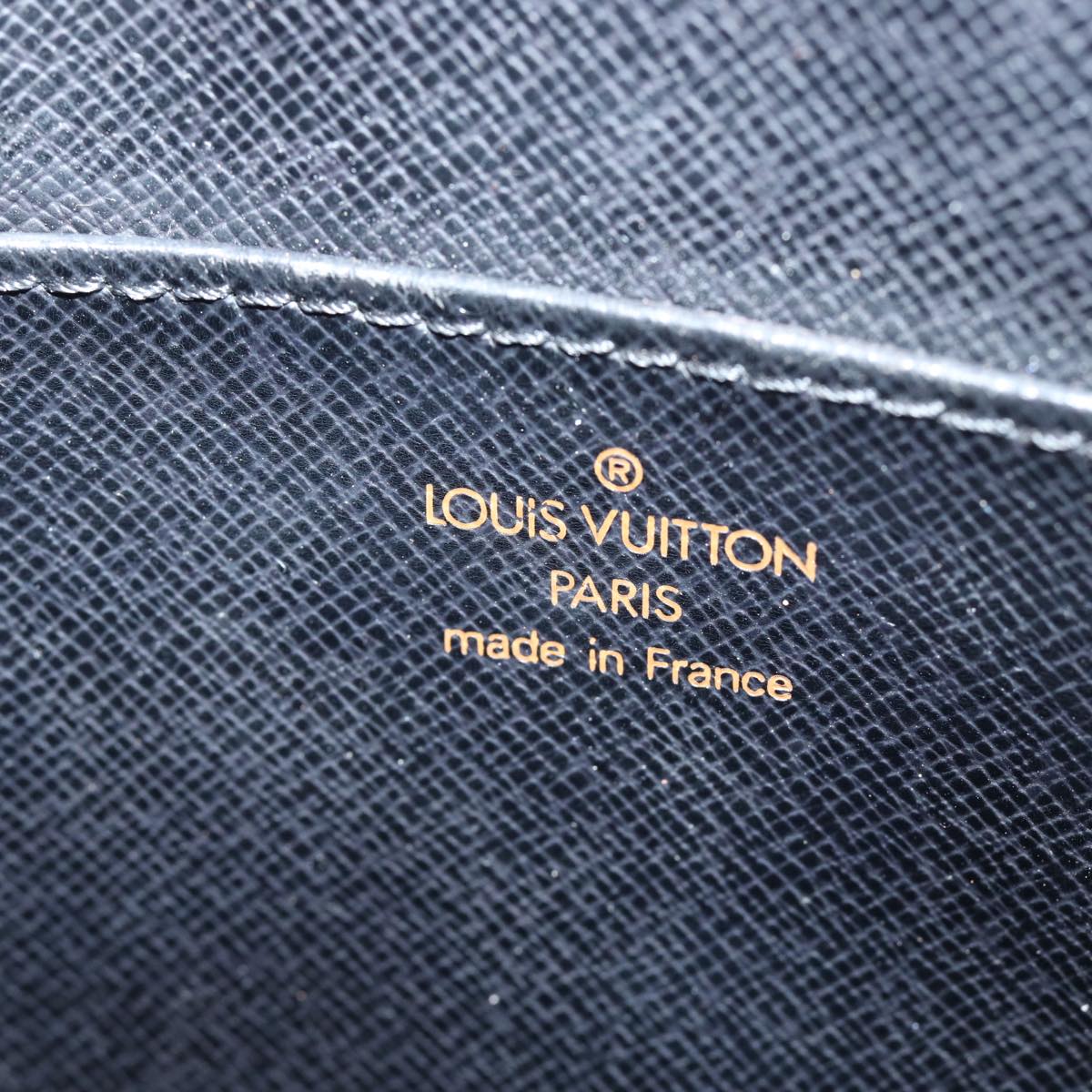 LOUIS VUITTON Epi Pochette Homme Clutch Bag Black Noir M52522 LV 82431