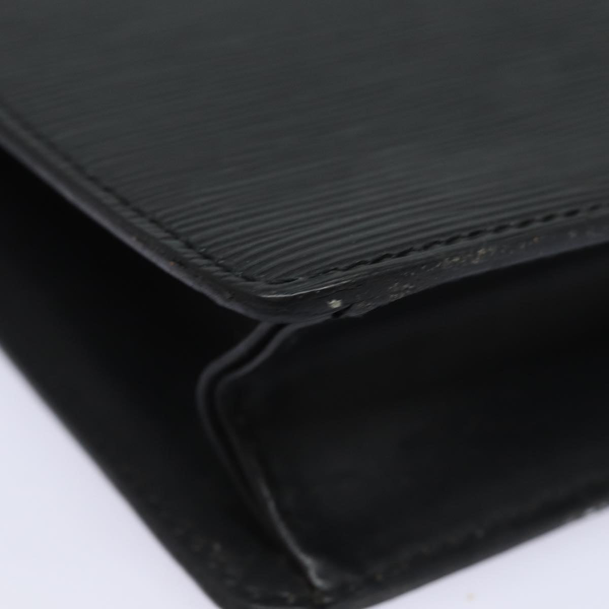 LOUIS VUITTON Epi Pochette Homme Clutch Bag Black Noir M52522 LV 82431