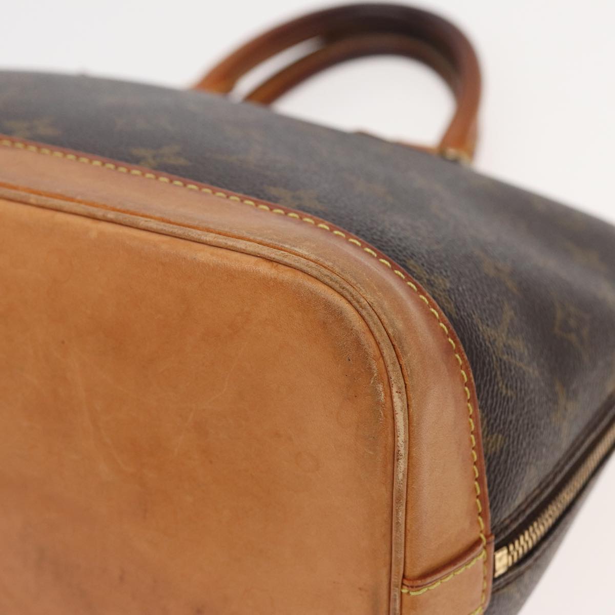 LOUIS VUITTON Monogram Alma Hand Bag M51130 LV 82454