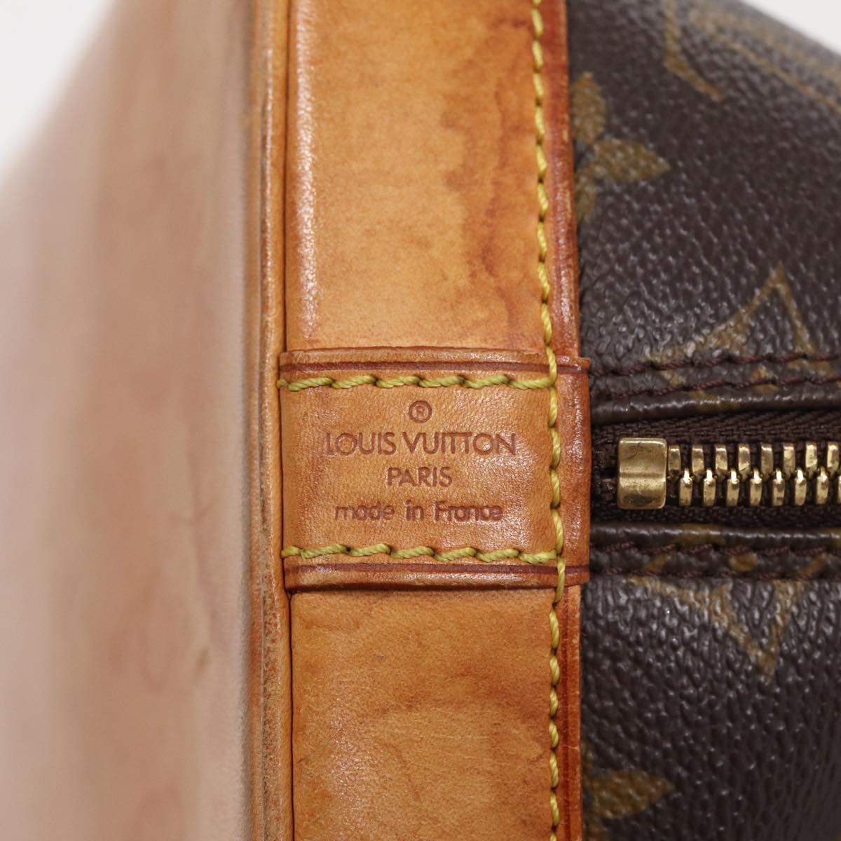 LOUIS VUITTON Monogram Alma Hand Bag M51130 LV 82454