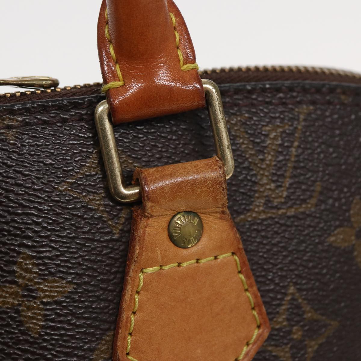 LOUIS VUITTON Monogram Alma Hand Bag M51130 LV 82454