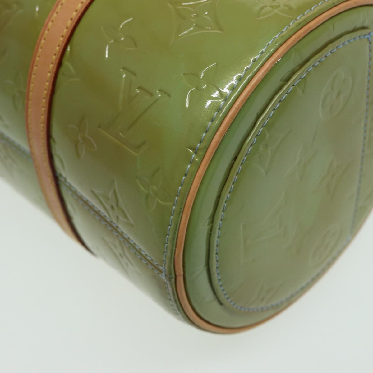 LOUIS VUITTON Monogram Vernis Bedford Hand Bag Baby Blue M91007 LV 82456
