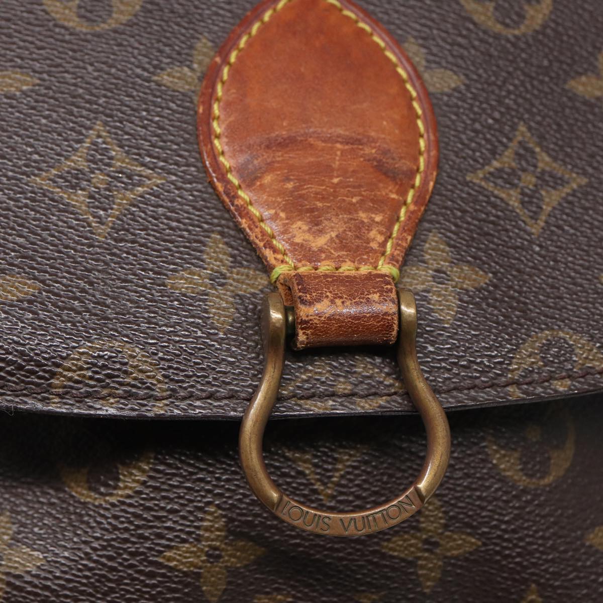LOUIS VUITTON Monogram Saint Cloud GM Shoulder Bag M51242 LV 82458