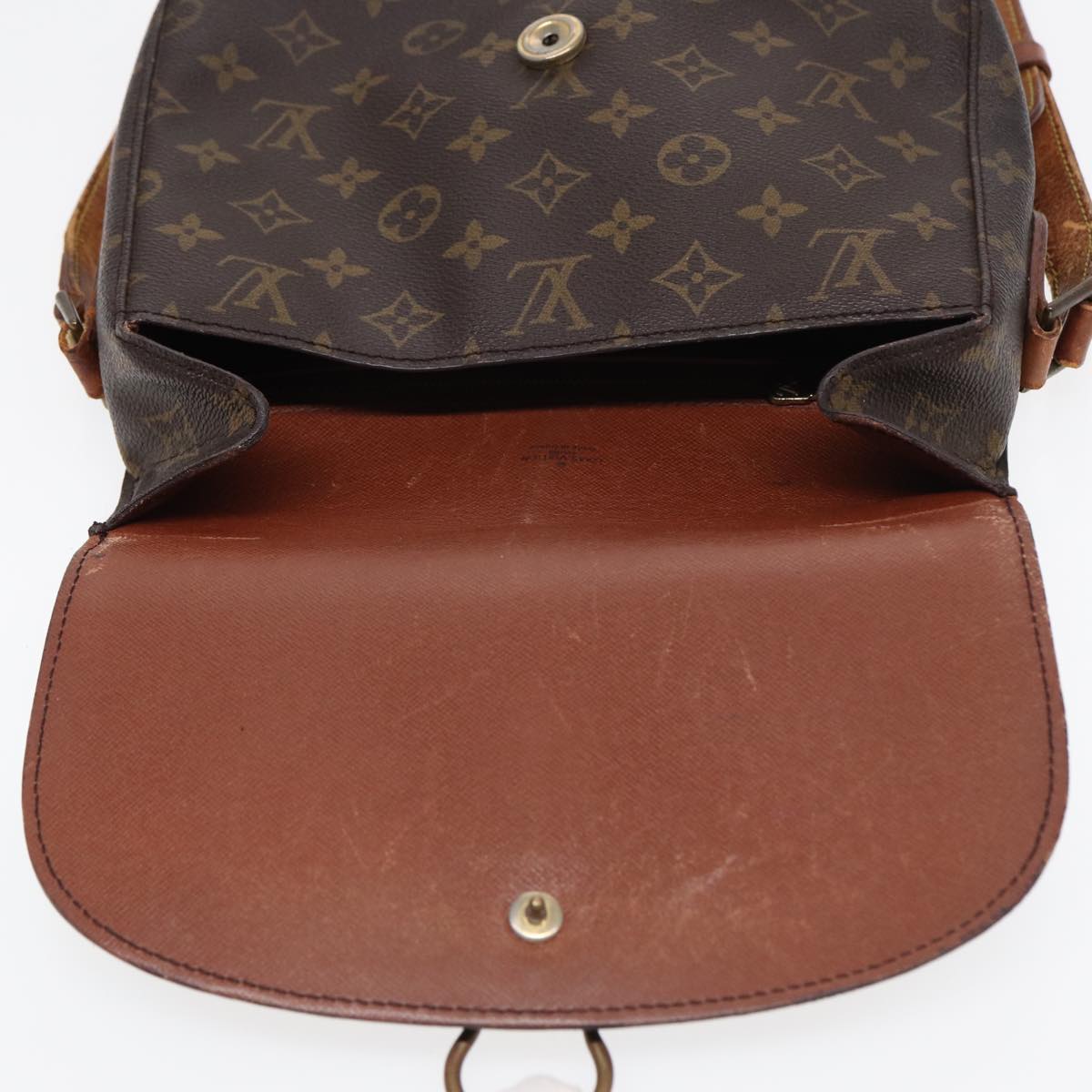 LOUIS VUITTON Monogram Saint Cloud GM Shoulder Bag M51242 LV 82458