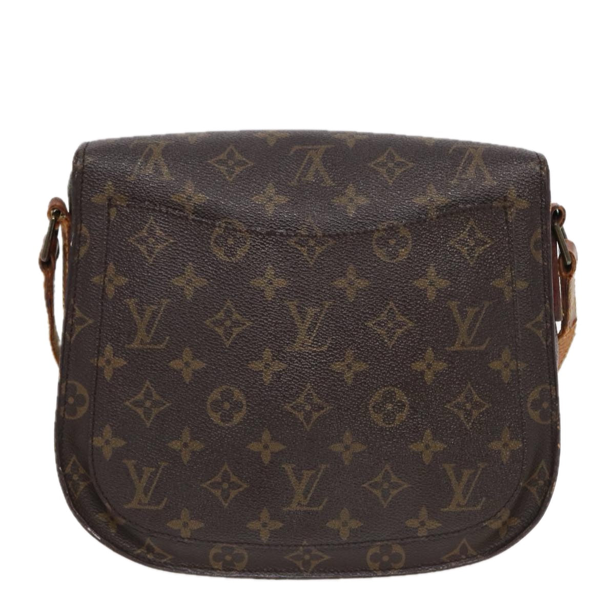 LOUIS VUITTON Monogram Saint Cloud GM Shoulder Bag M51242 LV 82458