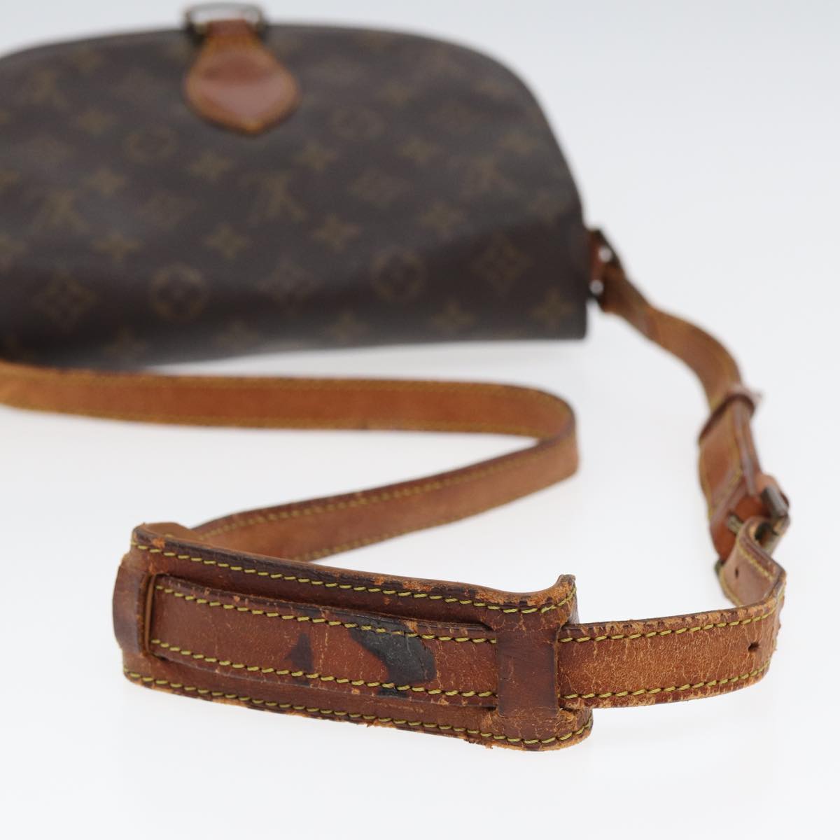 LOUIS VUITTON Monogram Saint Cloud GM Shoulder Bag M51242 LV 82458