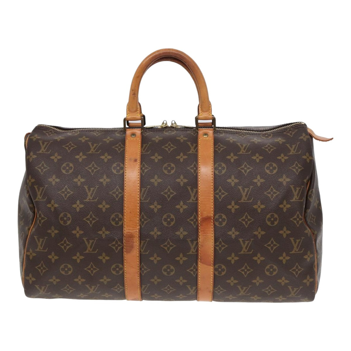 LOUIS VUITTON Monogram Keepall 45 Boston Bag M41428 LV 82463