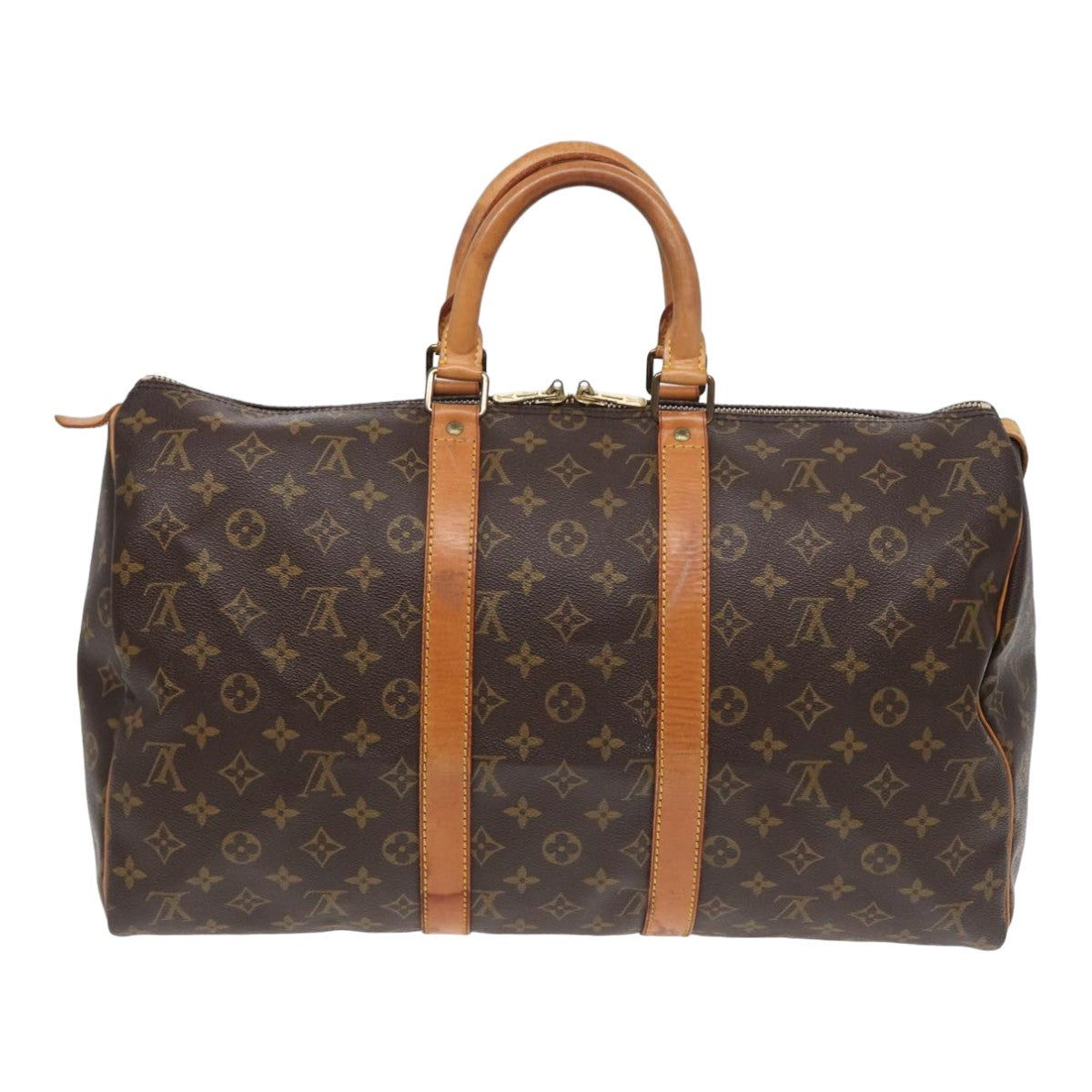 LOUIS VUITTON Monogram Keepall 45 Boston Bag M41428 LV 82463
