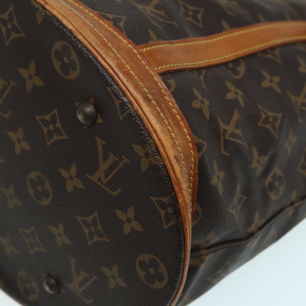 LOUIS VUITTON Monogram Bucket GM Shoulder Bag M42236 LV 82464