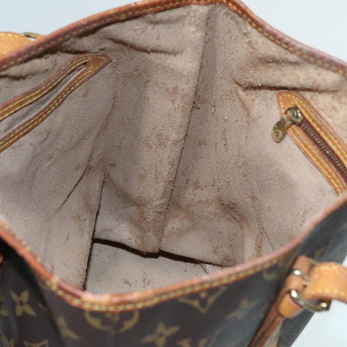 LOUIS VUITTON Monogram Bucket GM Shoulder Bag M42236 LV 82464