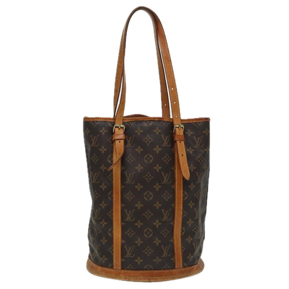 LOUIS VUITTON Monogram Bucket GM Shoulder Bag M42236 LV 82464