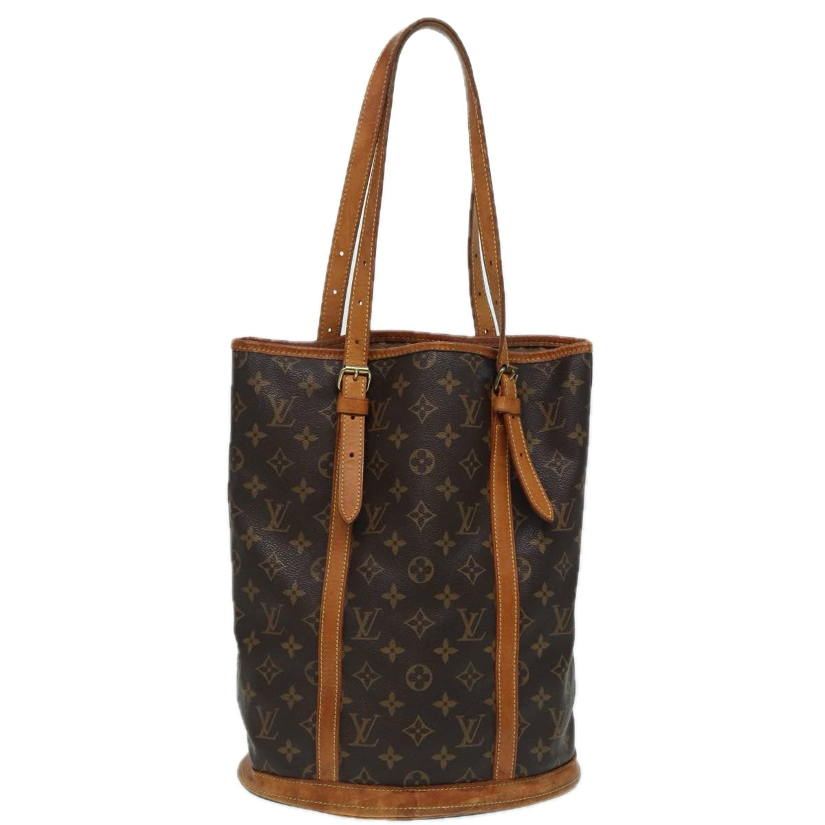 LOUIS VUITTON Monogram Bucket GM Shoulder Bag M42236 LV 82464