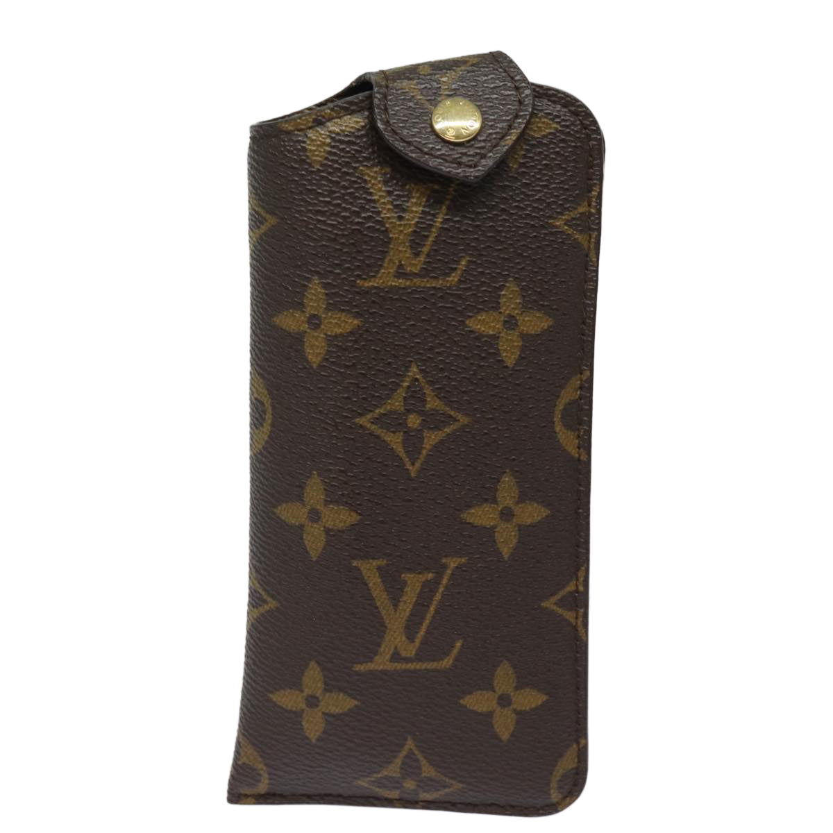 LOUIS VUITTON Monogram Etui Lunette PM Glasses Case M66545 LV 82478