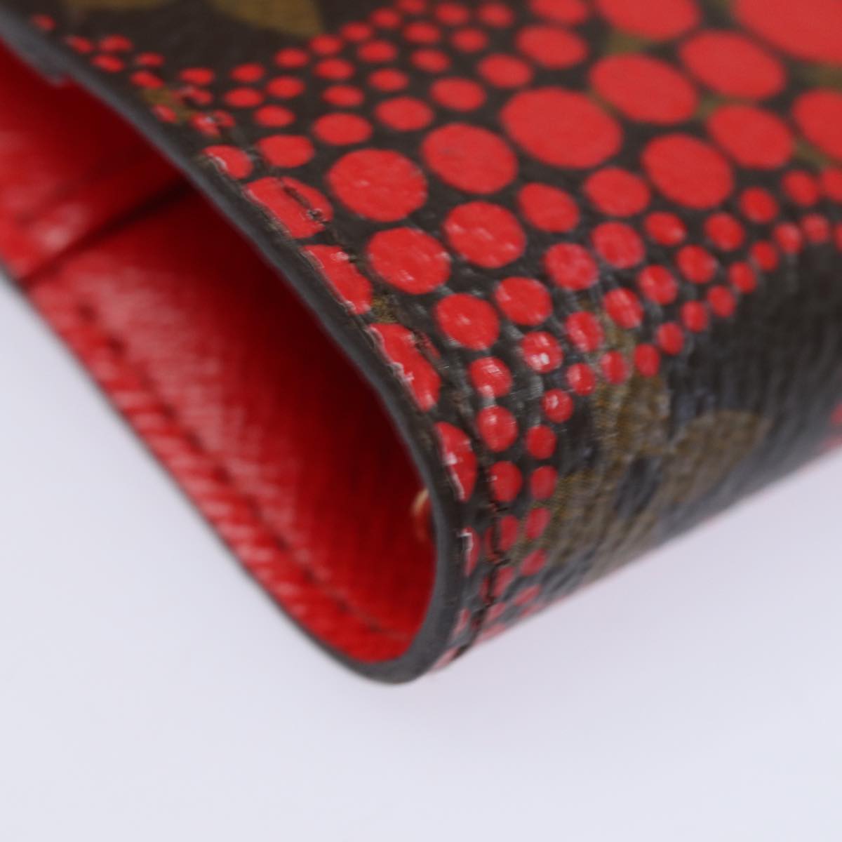 LOUIS VUITTON Yayoi Kusama Agenda PM Day Planner Cover Red R21132 LV 82481