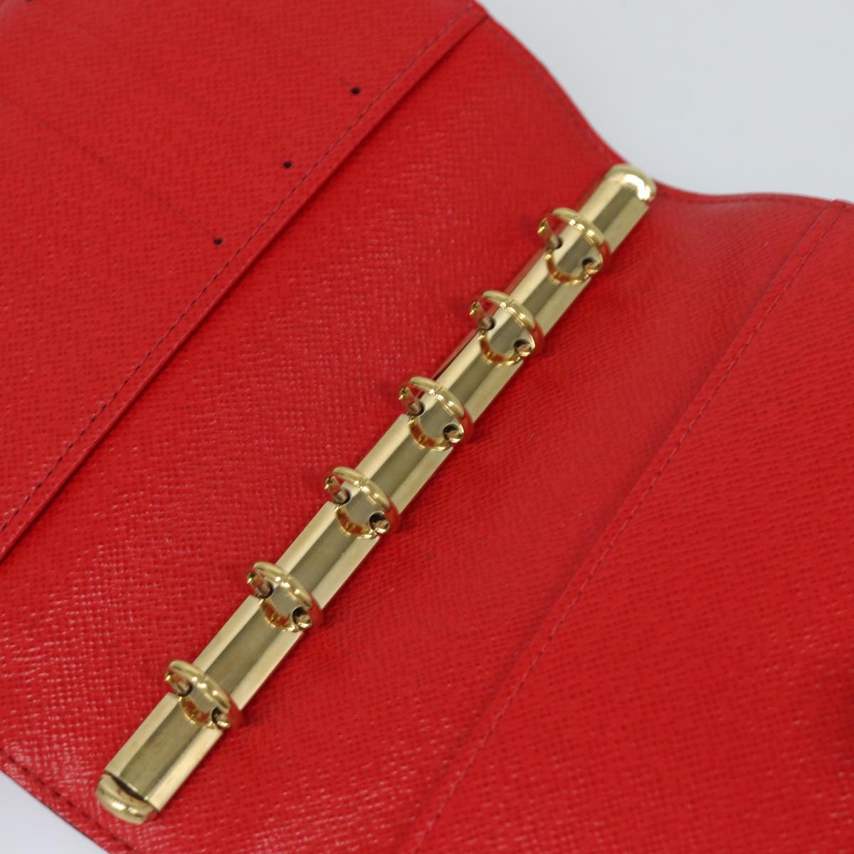 LOUIS VUITTON Yayoi Kusama Agenda PM Day Planner Cover Red R21132 LV 82481
