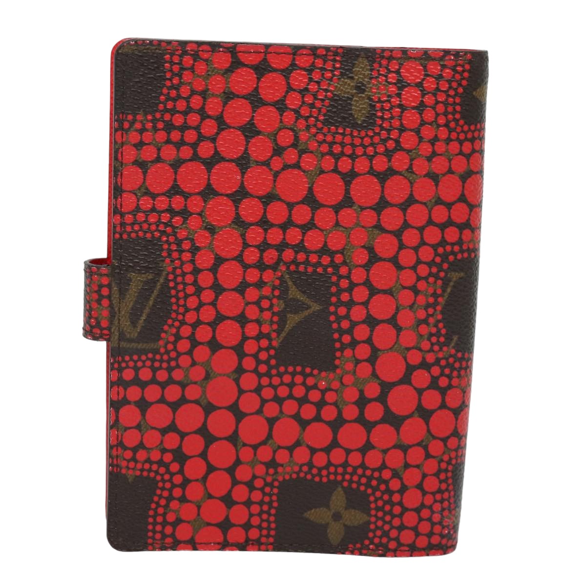 LOUIS VUITTON Yayoi Kusama Agenda PM Day Planner Cover Red R21132 LV 82481