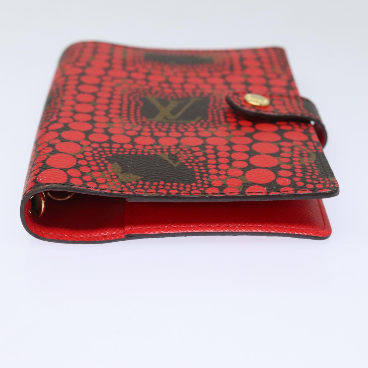 LOUIS VUITTON Yayoi Kusama Agenda PM Day Planner Cover Red R21132 LV 82481