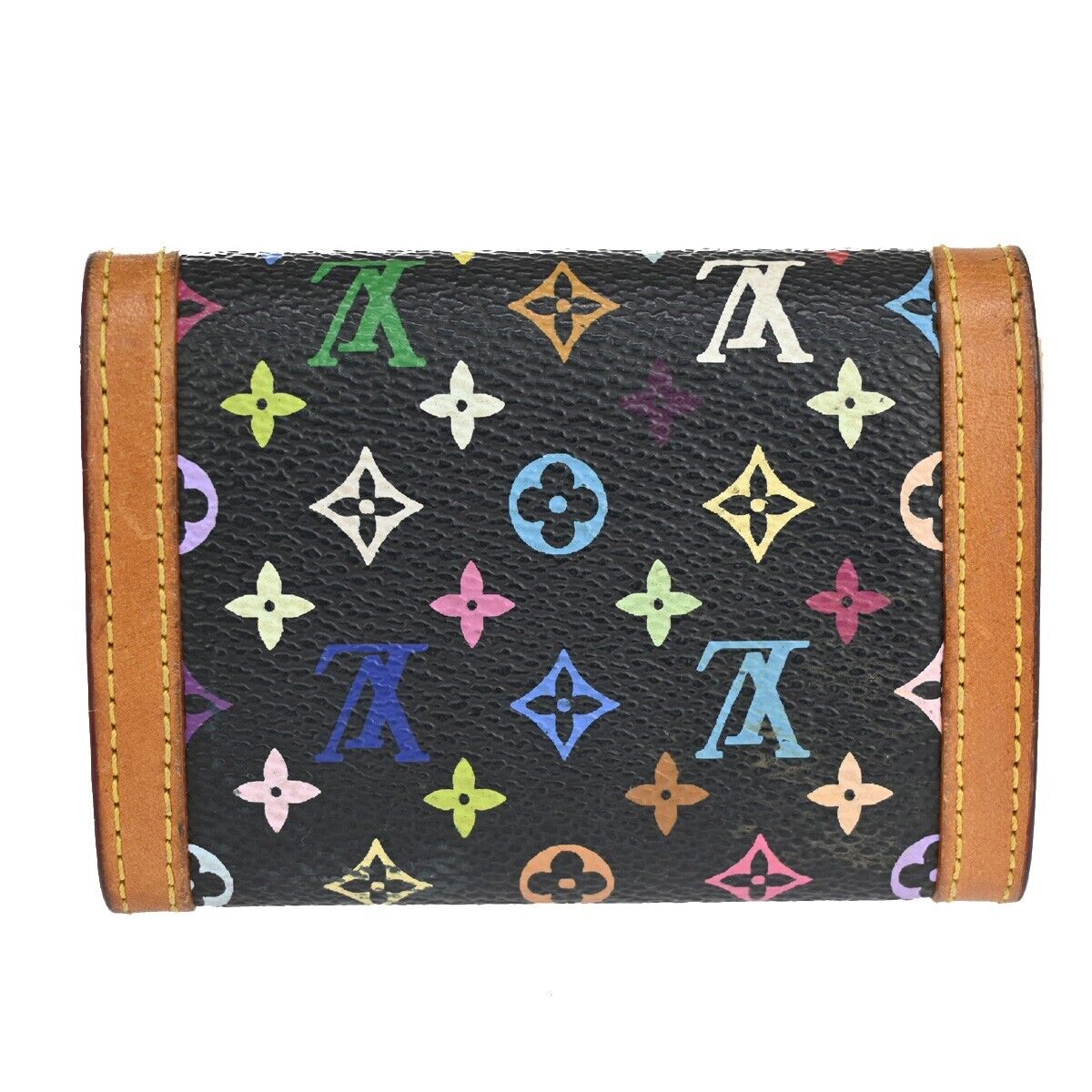 Louis Vuitton Coin Purse  Canvas Wallet  ()