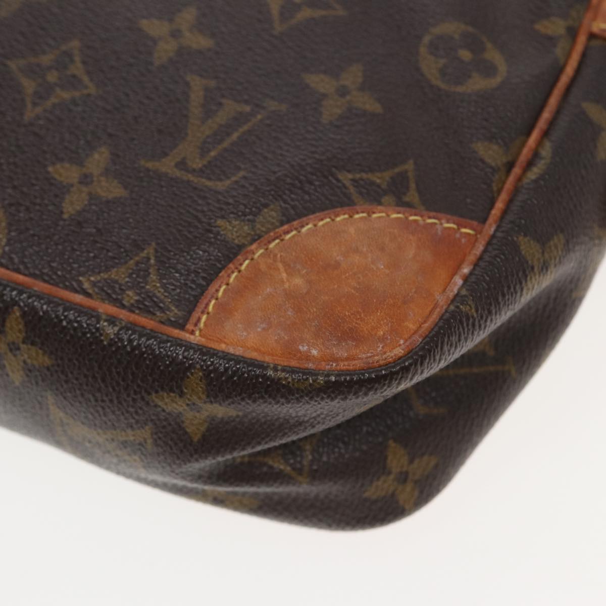 LOUIS VUITTON Monogram Compiegne 28 Clutch Bag M51845 LV 82501