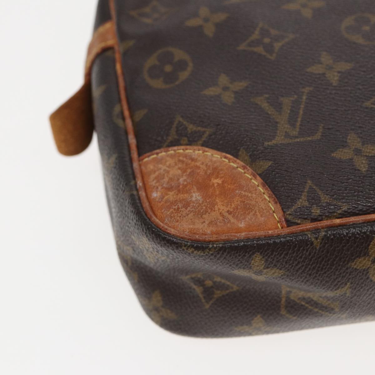 LOUIS VUITTON Monogram Compiegne 28 Clutch Bag M51845 LV 82501