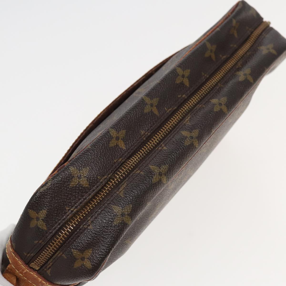 LOUIS VUITTON Monogram Compiegne 28 Clutch Bag M51845 LV 82501