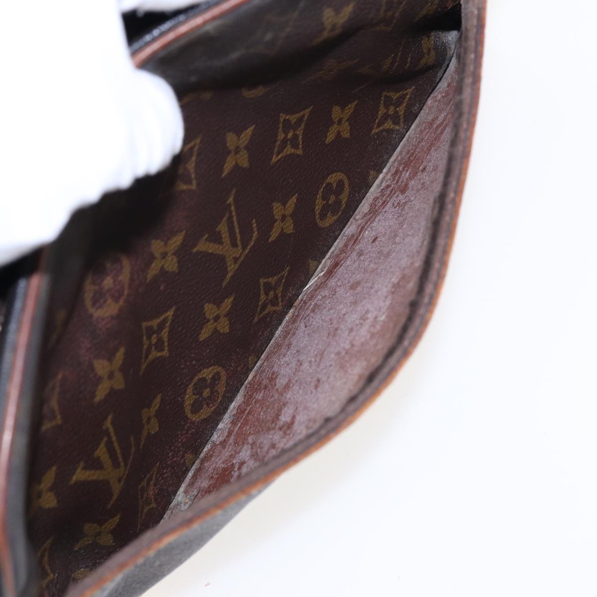 LOUIS VUITTON Monogram Compiegne 28 Clutch Bag M51845 LV 82505
