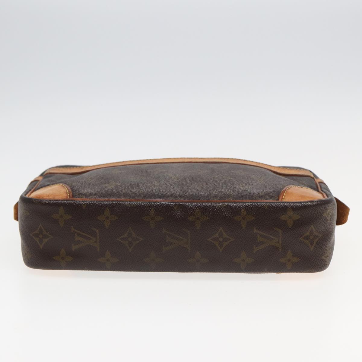 LOUIS VUITTON Monogram Compiegne 28 Clutch Bag M51845 LV 82505