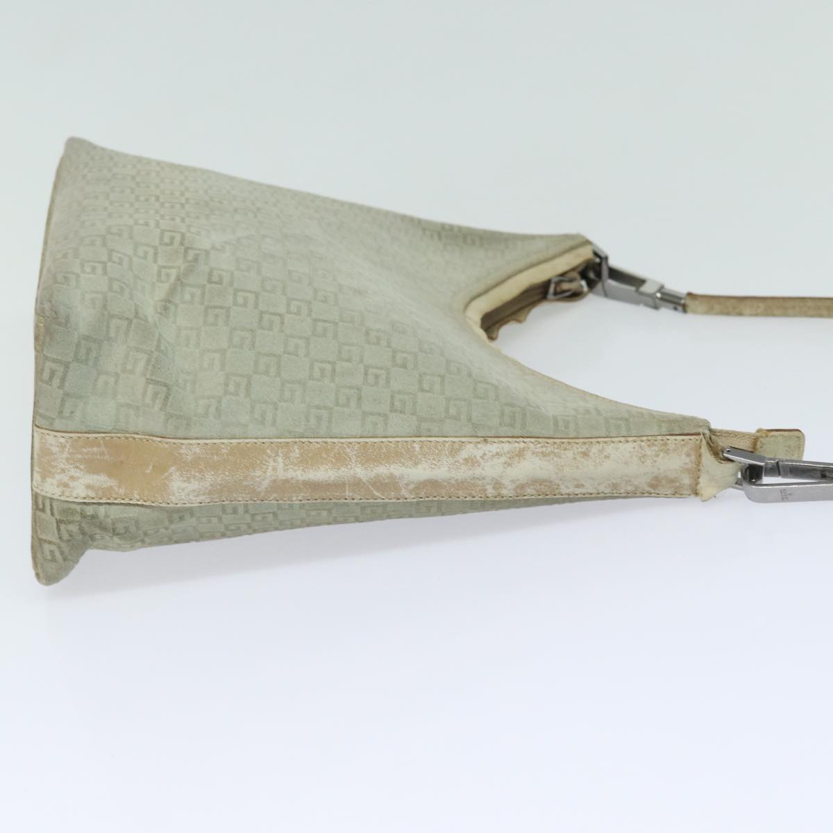 Luxury Gucci Trending 2025 Shoulder Bag Suede Beige 28335 Auth 77828